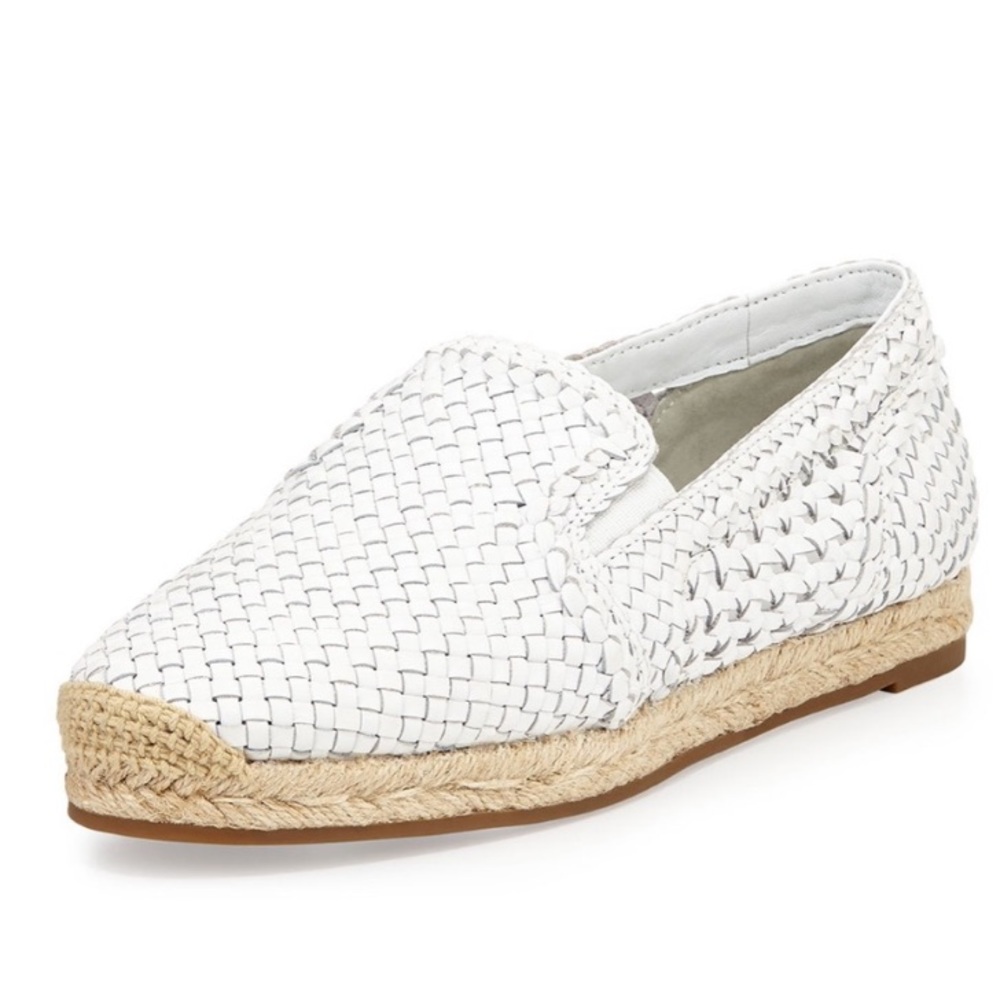 Michael Kors Collection Toni Espadrilles Flat in Optic White 39